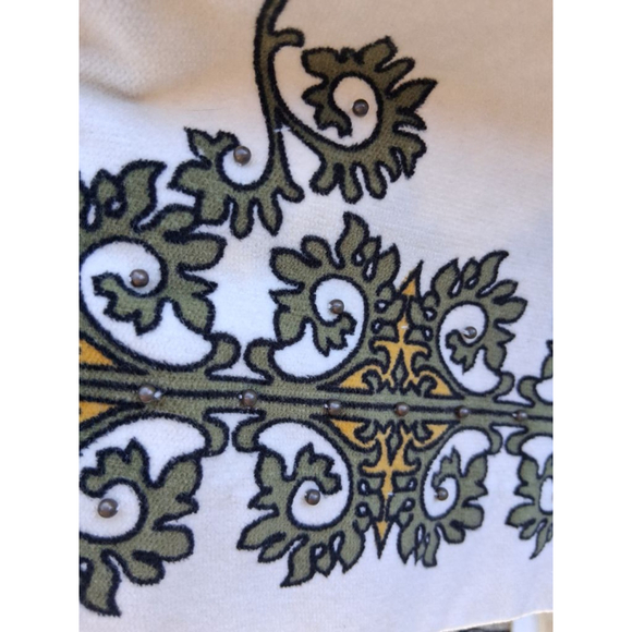 RARE 😍 Free People Smocked Embellished Bird Print Mini Dress Sz.4 NWOT - Picture 12 of 14